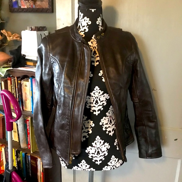 Beautiful heavy leather jacket